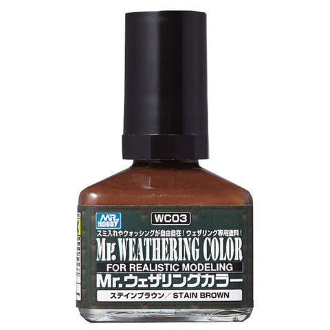 Mr. Weathering Color - Stain Brown (WC03)