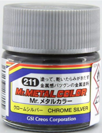 Mr. Colour - Metal Color - Chrome Silver - (MC211)