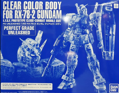 PG - Clear Colour Body for RX-78-2 PGU [P-Bandai Exclusive]