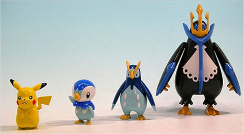 Pokemon Plamo Model Kit: EMPOLEON EVOLUTION SET – GundamHobby.ca