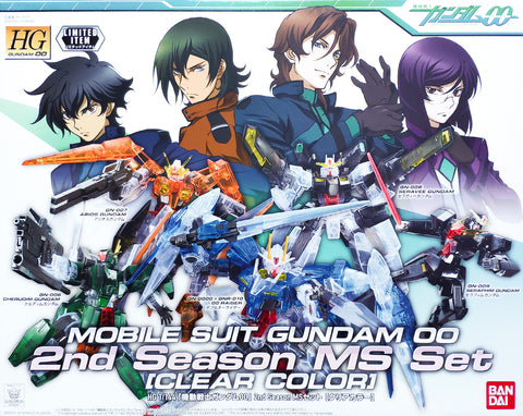 HG - Mobile Suit Gundam 00 2nd Season MS Set [Clear Color]