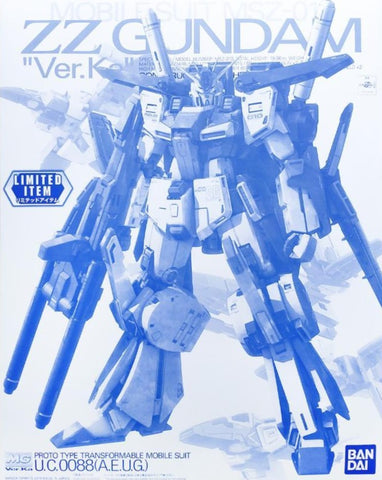 MG - ZZ Gundam Ver. Ka [Clear Color]