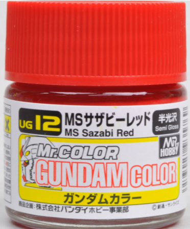 Gundam Colour - MS Sazabi Red (Char Custom) - (UG12)
