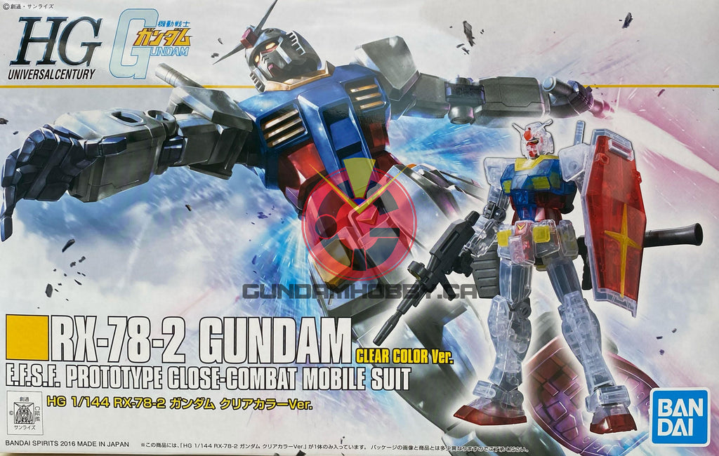 HG - RX-78-2 Gundam [Clear Color]