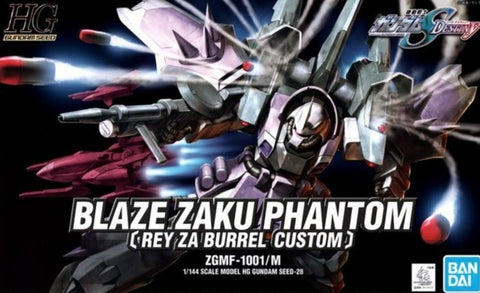 HGSE - Blaze Zaku Phantom (Rey Za Burrel Custom)
