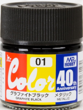 Mr. Colour - 40th Anniversary Color - Graphite Black (AVC01)