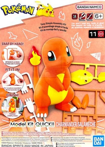 Pokemon Model Kit Quick!! 11 Charmander