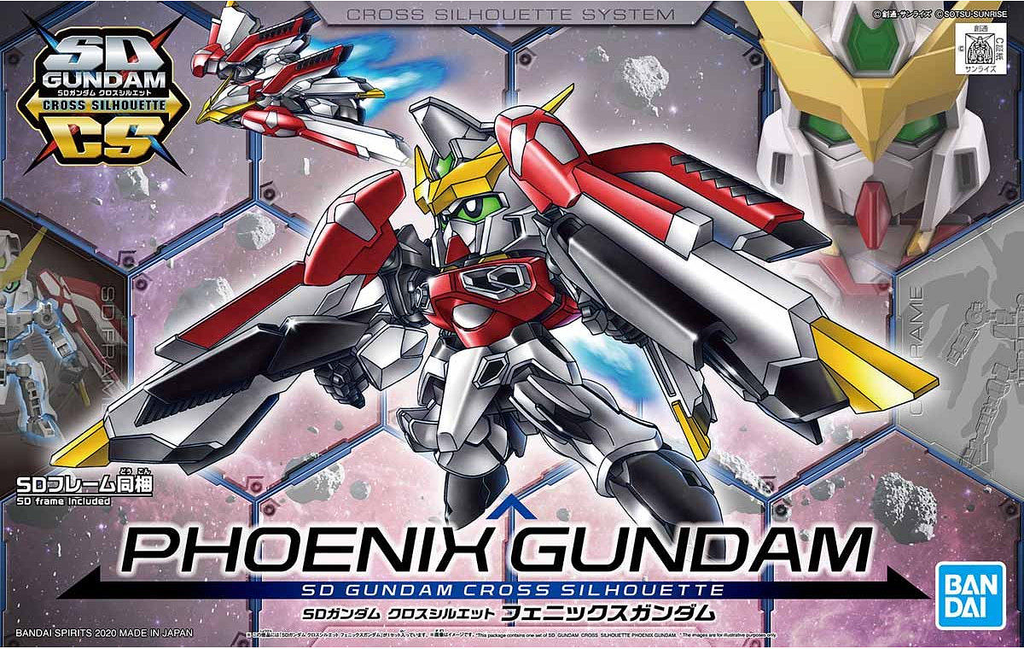 SD - Gundam Cross Silhouette Gundam Phoenix Gundam