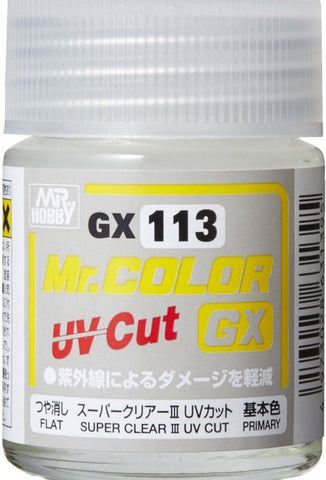 Mr. Colour - Super Clear III UV Cut Flat (GX113)