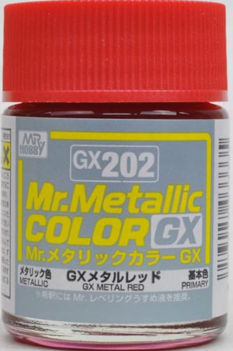 Mr. Metallic Colour - Metal Red (GX202)