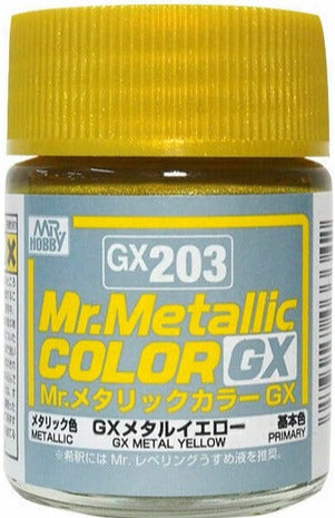 Mr. Metallic Colour - Metal Yellow (GX203)