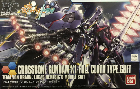 HGBF - Crossbone Gundam X1 Full Cloth Ver. GBF