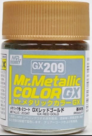 Mr. Metallic Colour - Metal Red Gold (GX209)