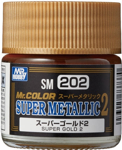 Mr. Colour Super Metallic - Super Gold 2 (SM202)