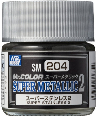 Mr. Colour Super Metallic - Super Stainless Steel 2 (SM204)