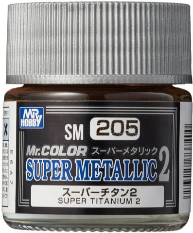 Mr. Colour Super Metallic - Super Titanium 2 (SM205)