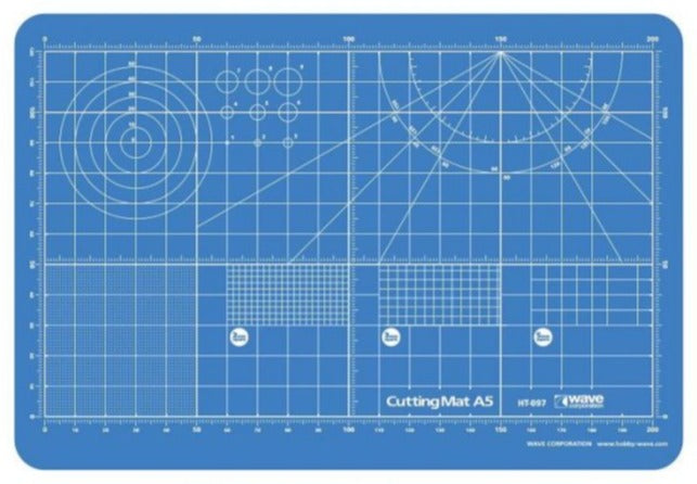 Wave Cutting Mat (A5 Size)
