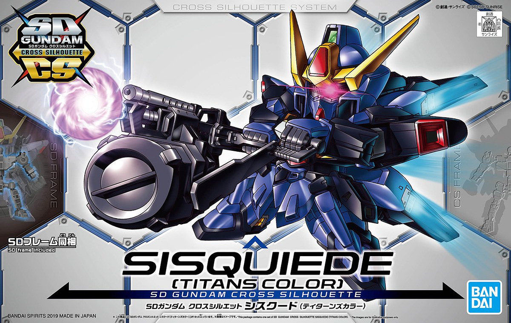 SD - Gundam Cross Silhouette Sisquiede (Titans Colors)