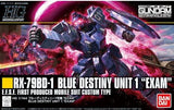 HG - Blue Destiny Unit 1 EXAM