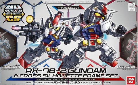 SD - Gundam Cross Silhouette: RX-78-2 Gundam & Cross Silhouette Frame Set