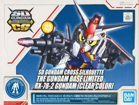 SD - Cross Silhouette RX-78-2 Gundam [Clear Colour] (Gundam Base Exclusive)