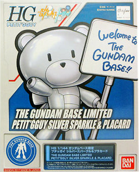 HG - Petit'gguy Silver Sparkle & Placard (Gundam Base Exclusive)