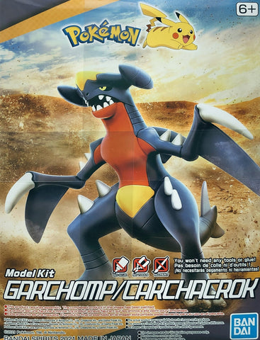 Pokemon Plamo Model Kit: Garchomp