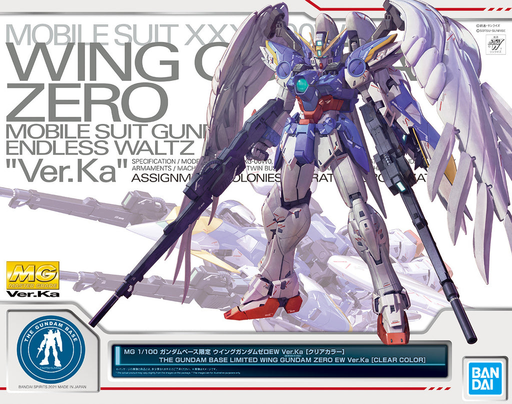 MG - Wing Gundam Zero EW Ver. Ka [Clear Colour] (Gundam Base Exclusive)