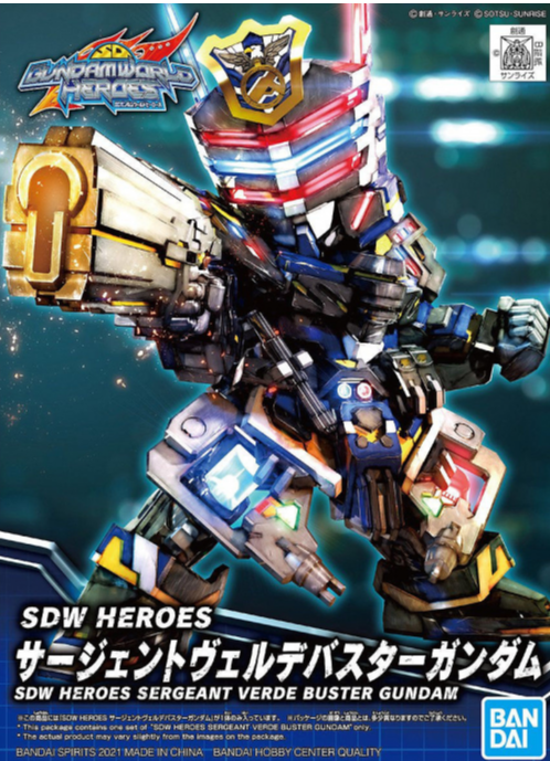 SDW HEROES Sergeant Verde Buster Gundam