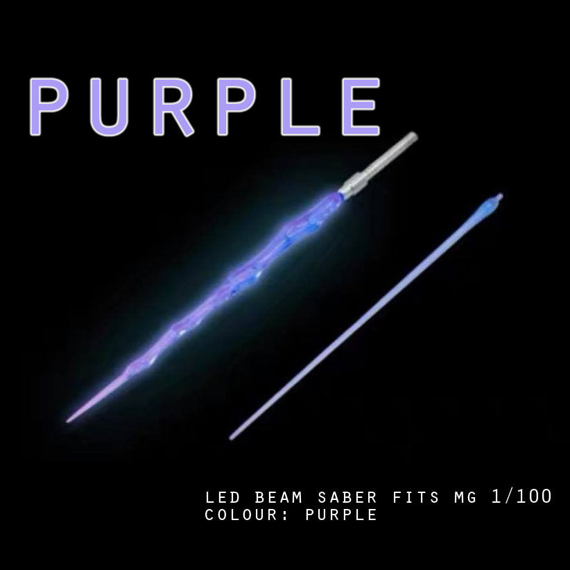 LED Beam Saber fits MG 1/100 (Purple)