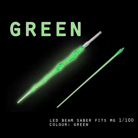 LED Beam Saber fits MG 1/100 (Green)