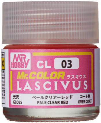 Mr. Colour - Lascivus Color - Pale Clear Red - (CL03)