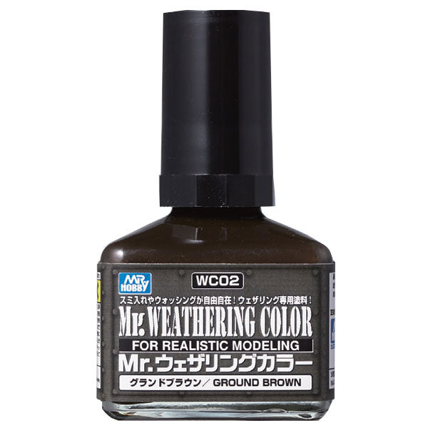 Mr. Weathering Color - Ground Brown (WC02)