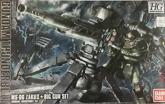 HGTB - Zaku II & Big Gun (Thunderbolt Anime Colour Version)