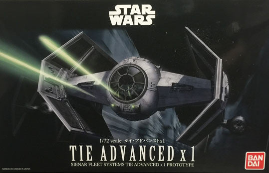 1/72 Star Wars TIE Advanced x1