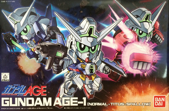 SD - Gundam AGE-1(Normal/Titus/Spallow)