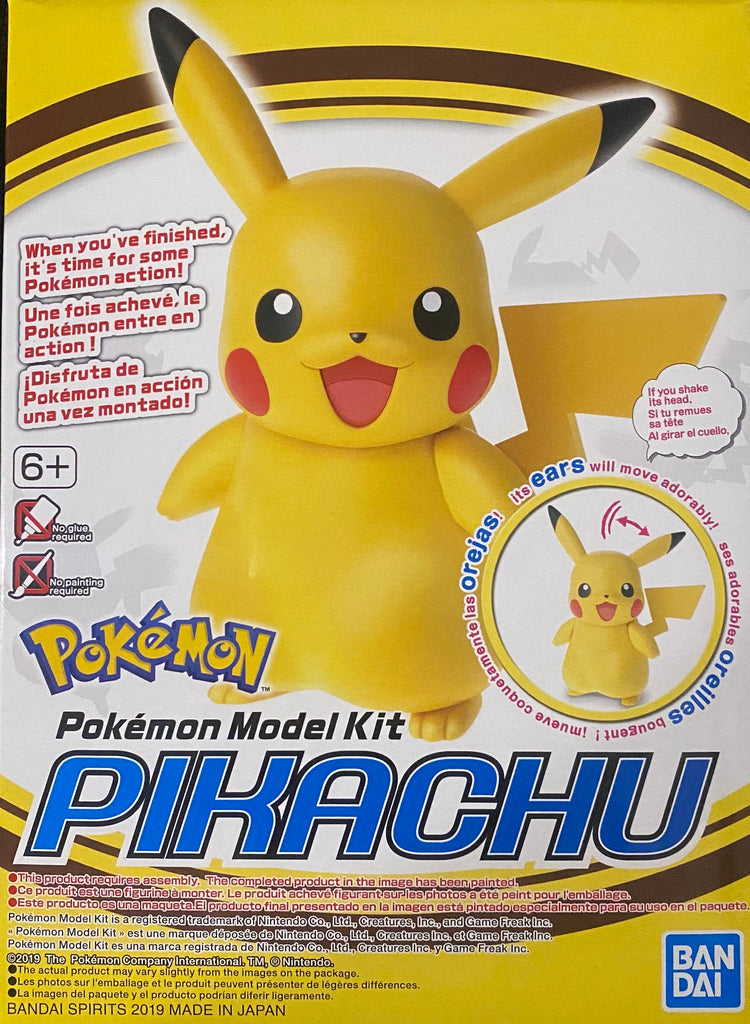 Pokemon Plamo Model Kit: Pikachu