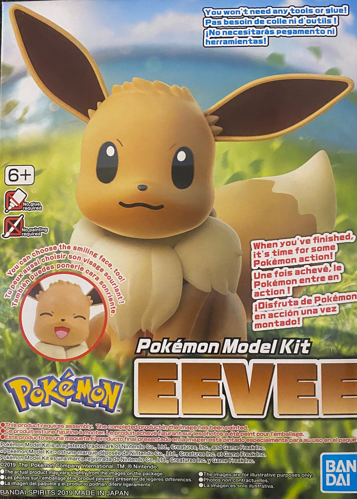 Pokemon Plamo Model Kit: Eevee
